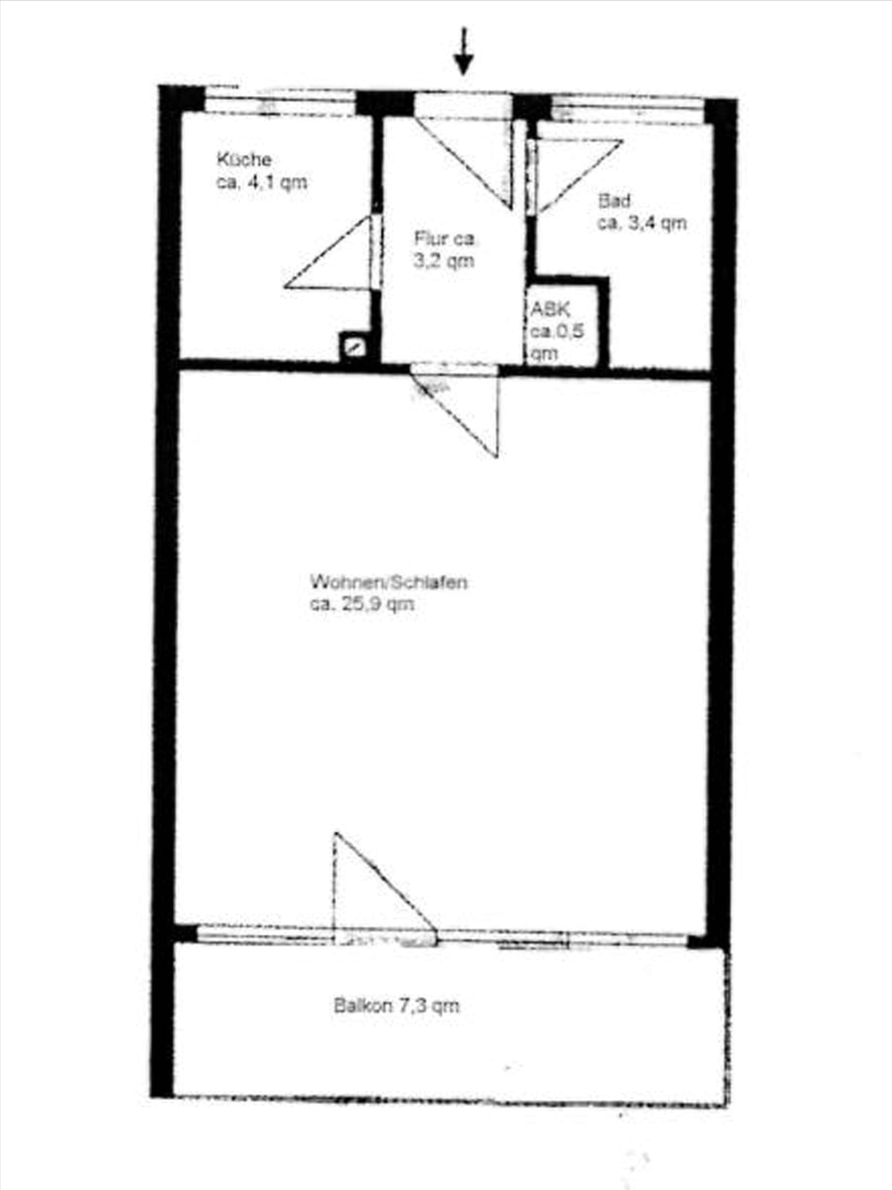 Apartment kaufen in München — Grundriss
