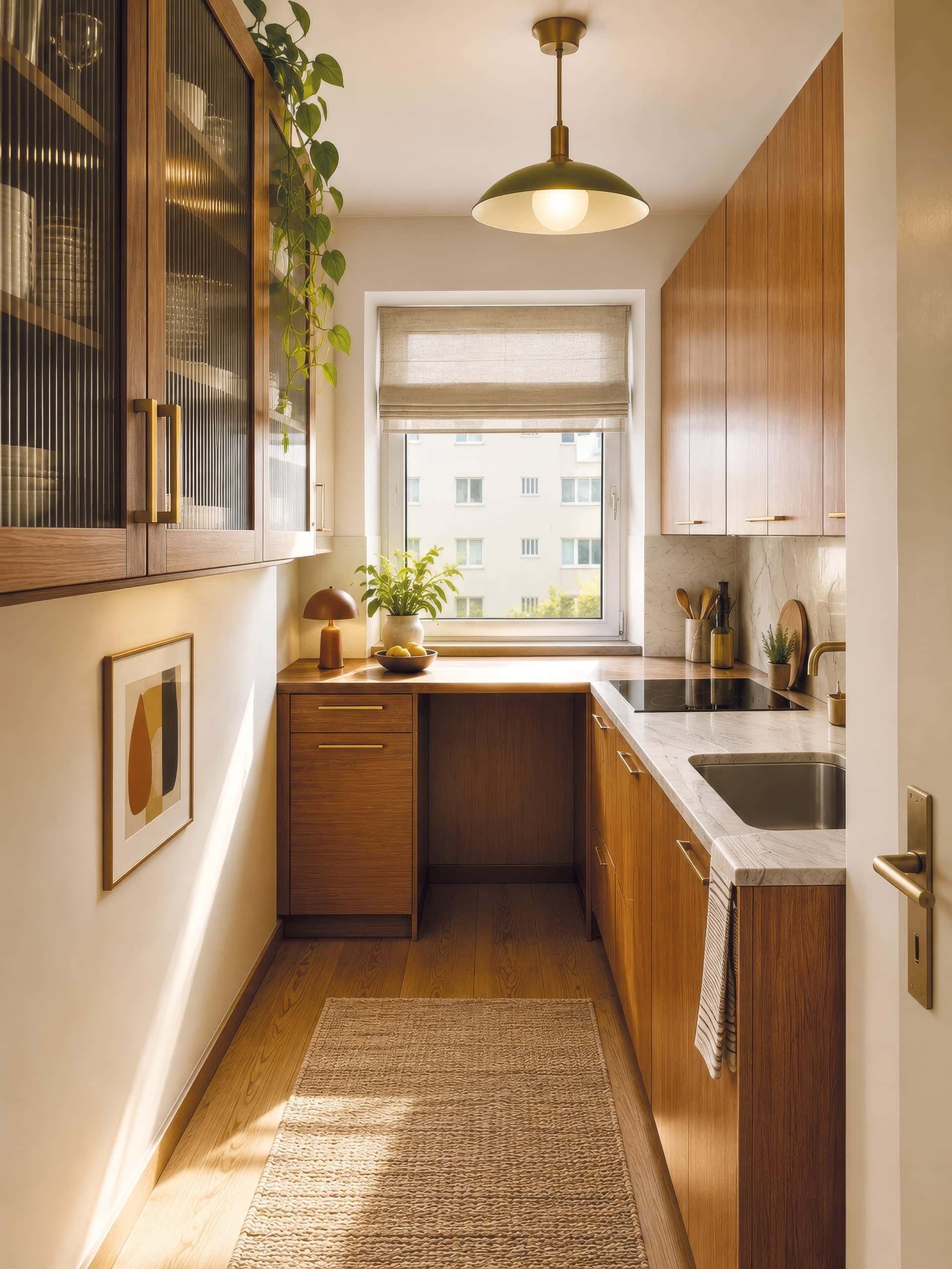 Apartment kaufen in Salzburg — Küche – Bild mit KI generiert