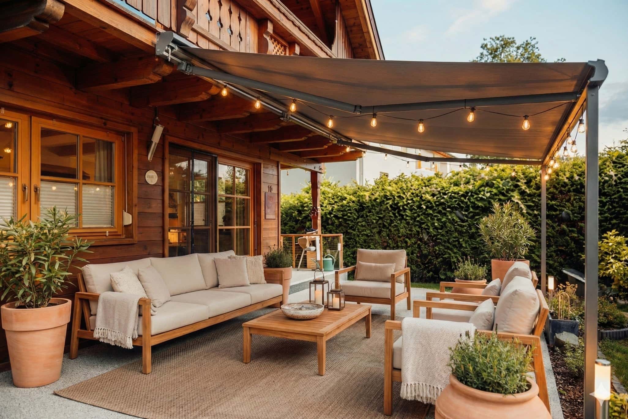 Einfamilienhaus kaufen in Mattsee — Relax-Terrasse