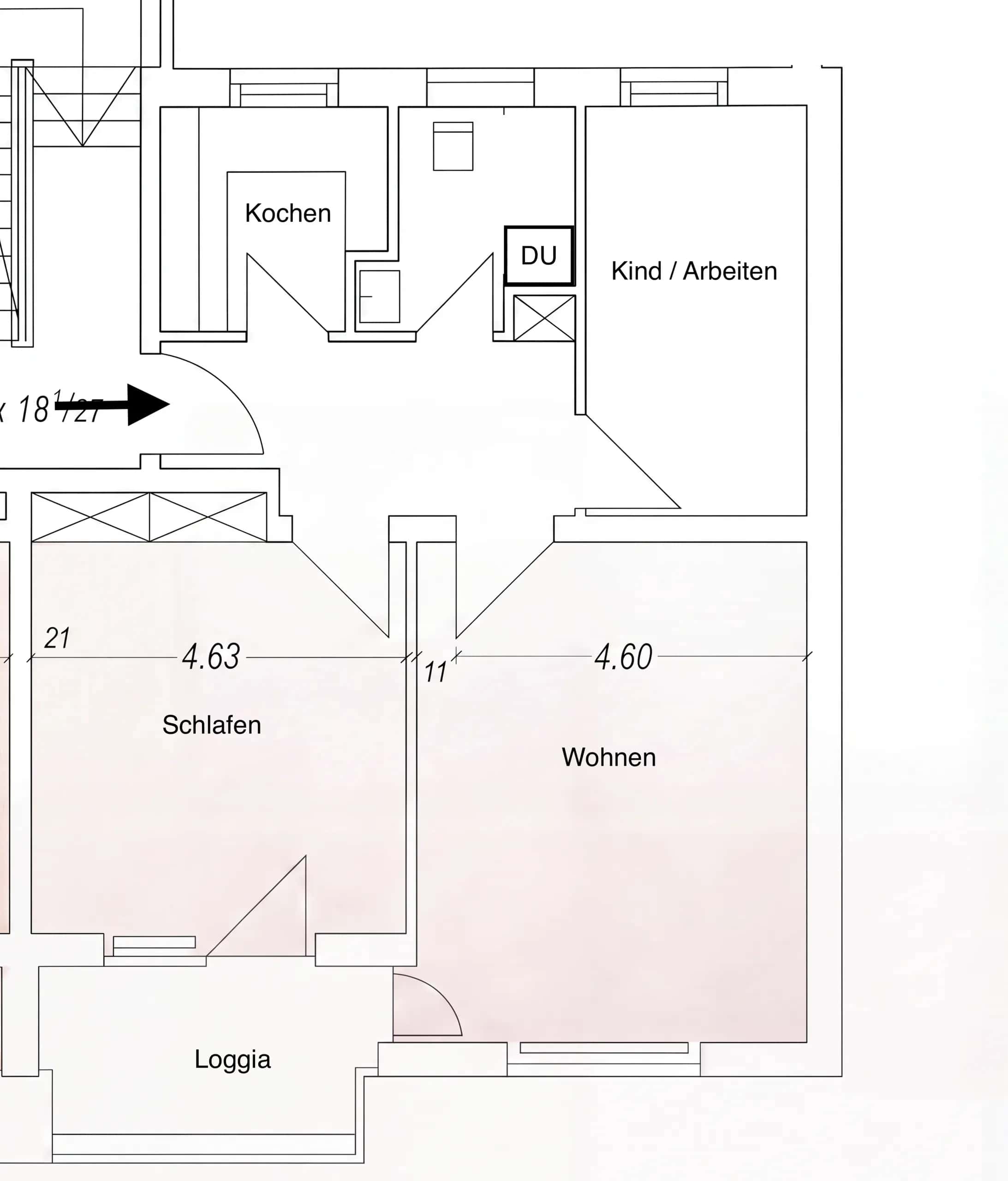 Etage kaufen in Bad Reichenhall — Grundriss
