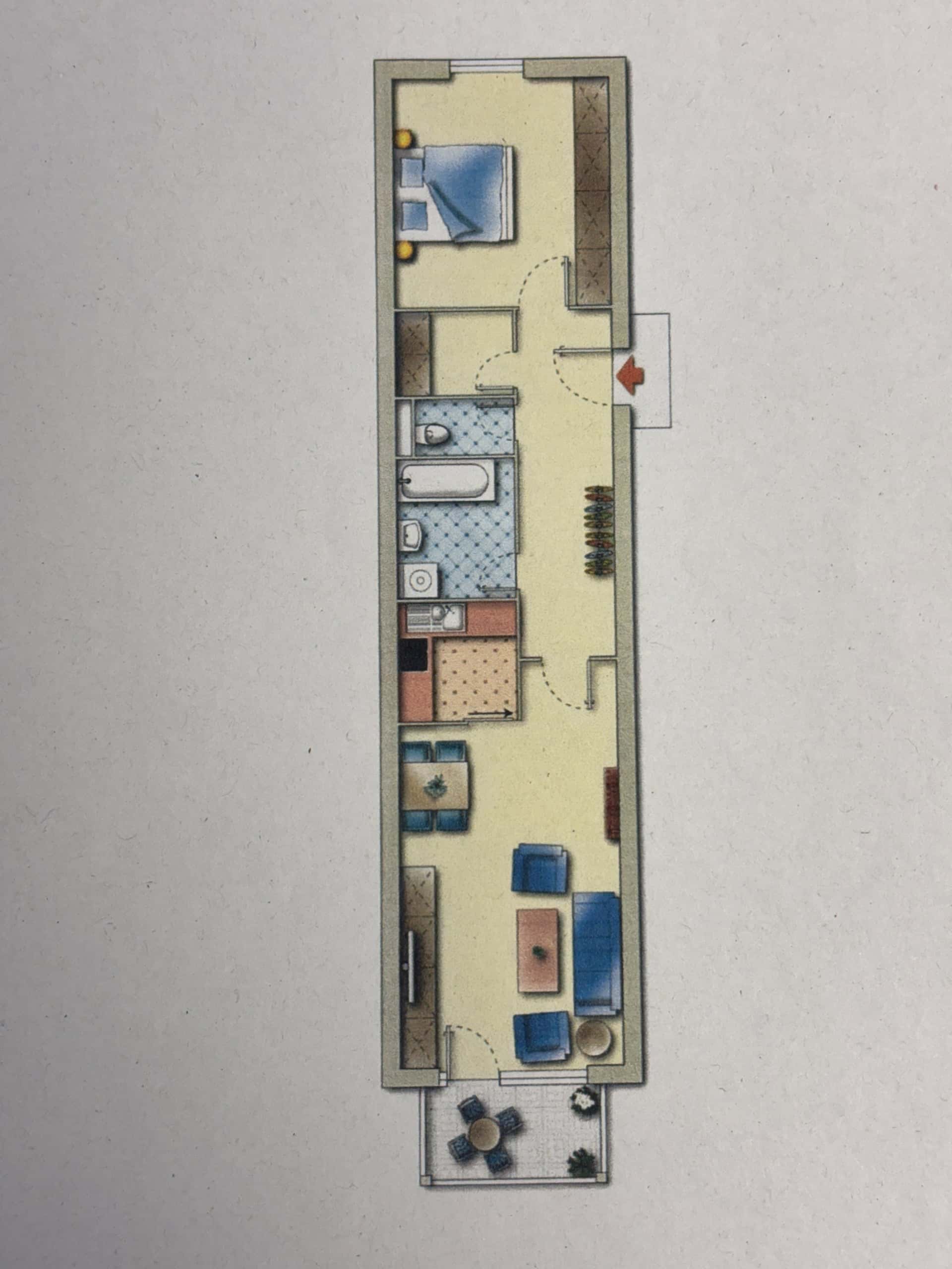 Etage mieten in Freilassing — Grundriss