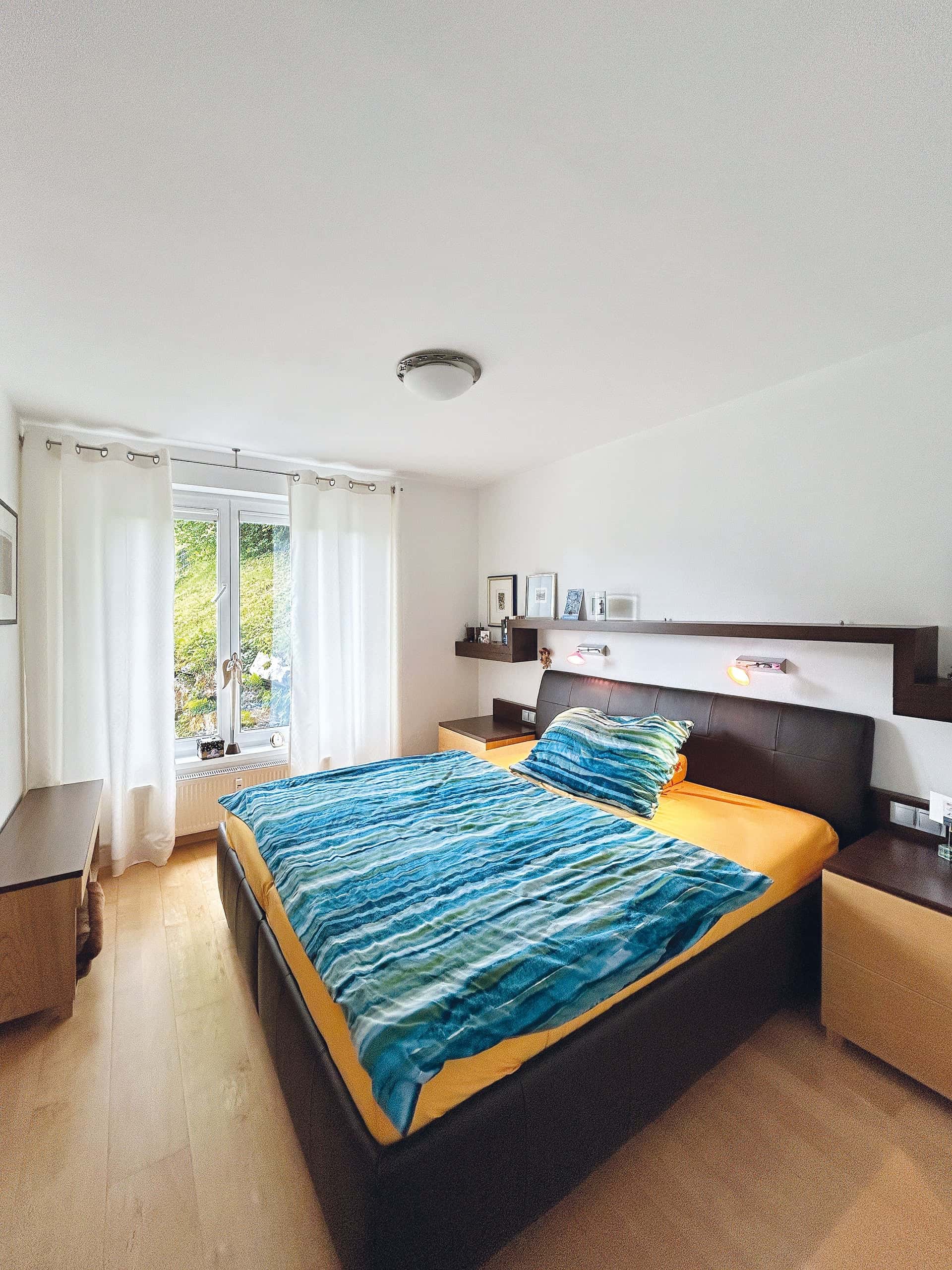Schlafzimmer mit Bad en Suite