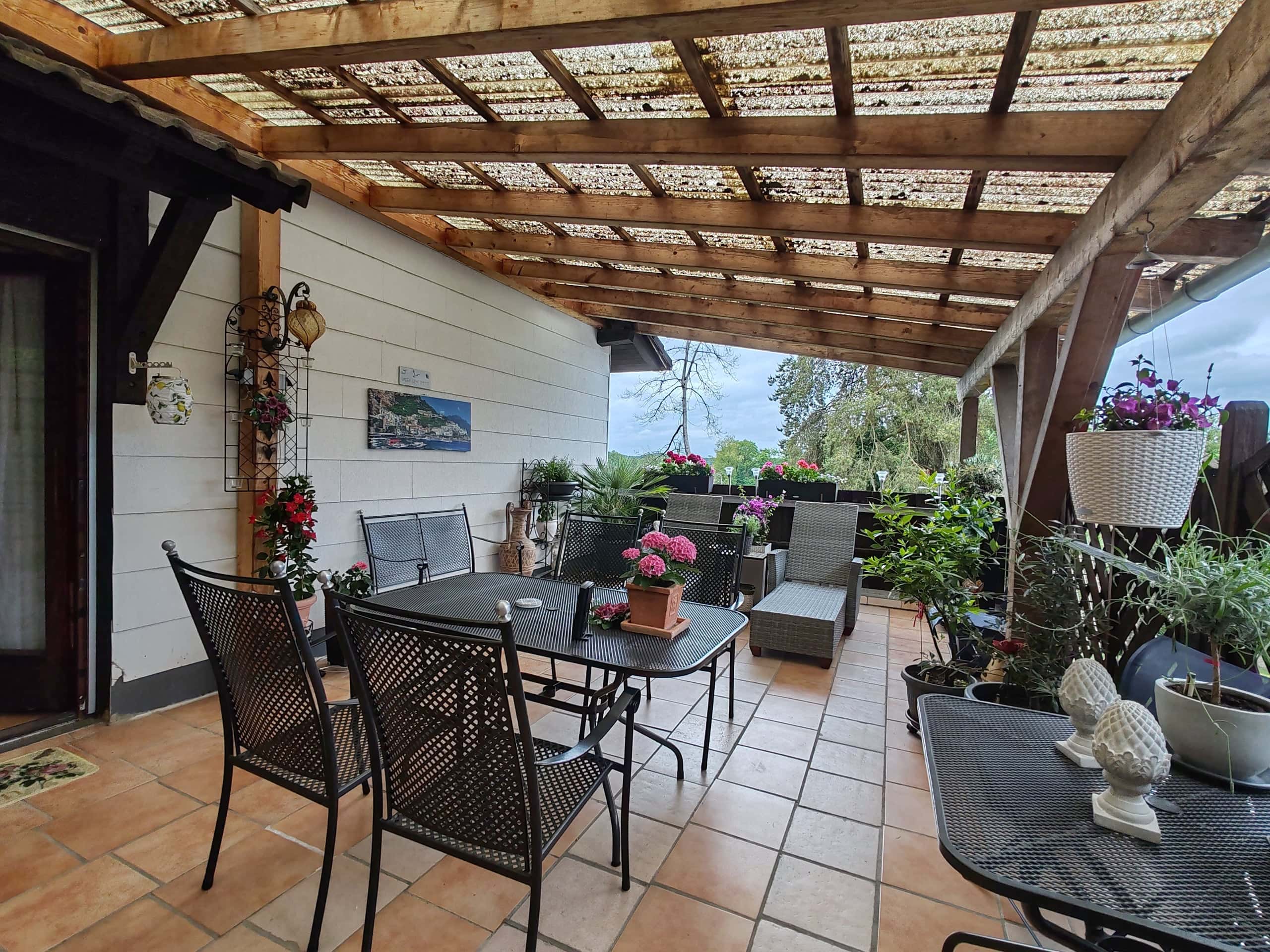Einfamilienhaus kaufen in Haag in Oberbayern — Terrasse