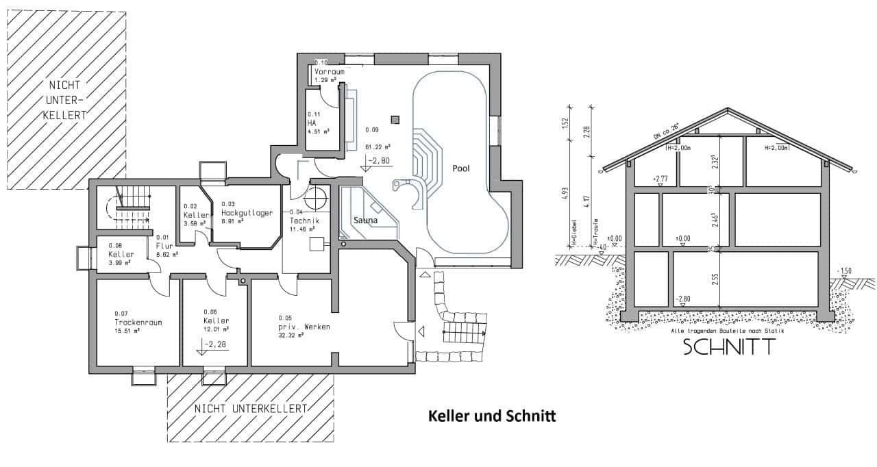 Sonstige kaufen in Nußdorf — Z03 Plan Keller