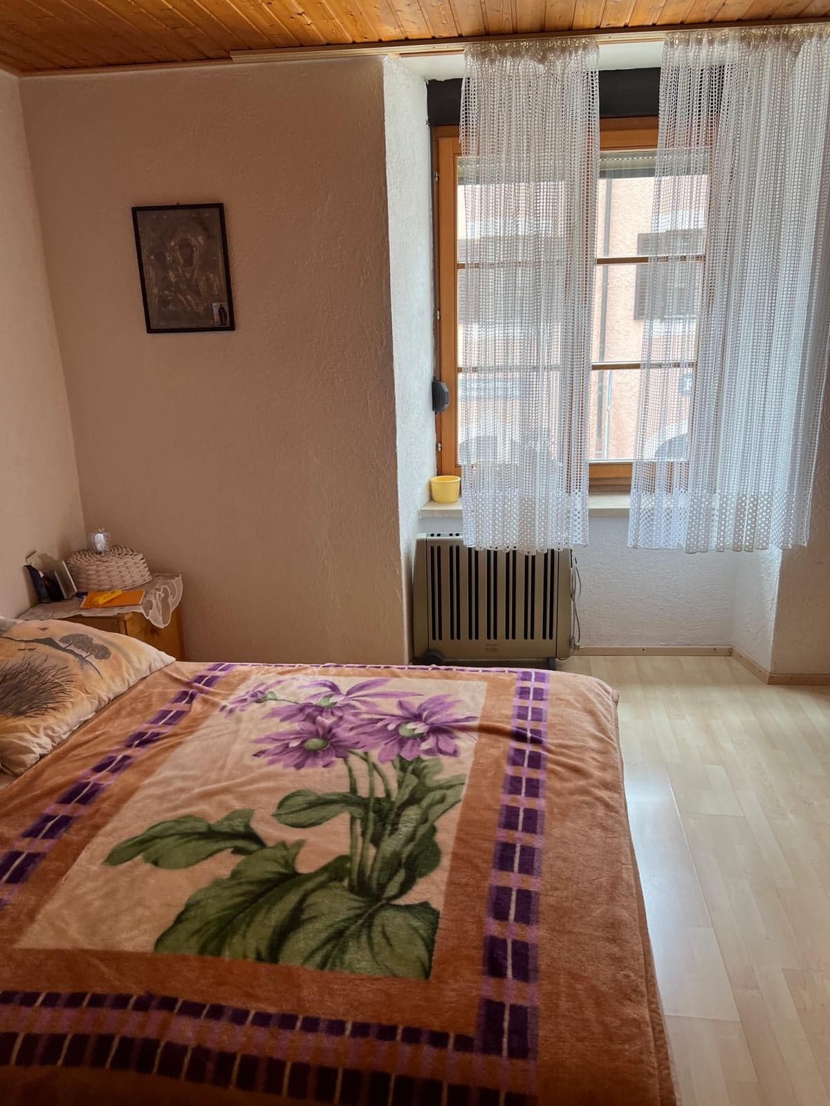 Teilansicht Schlafzimmer