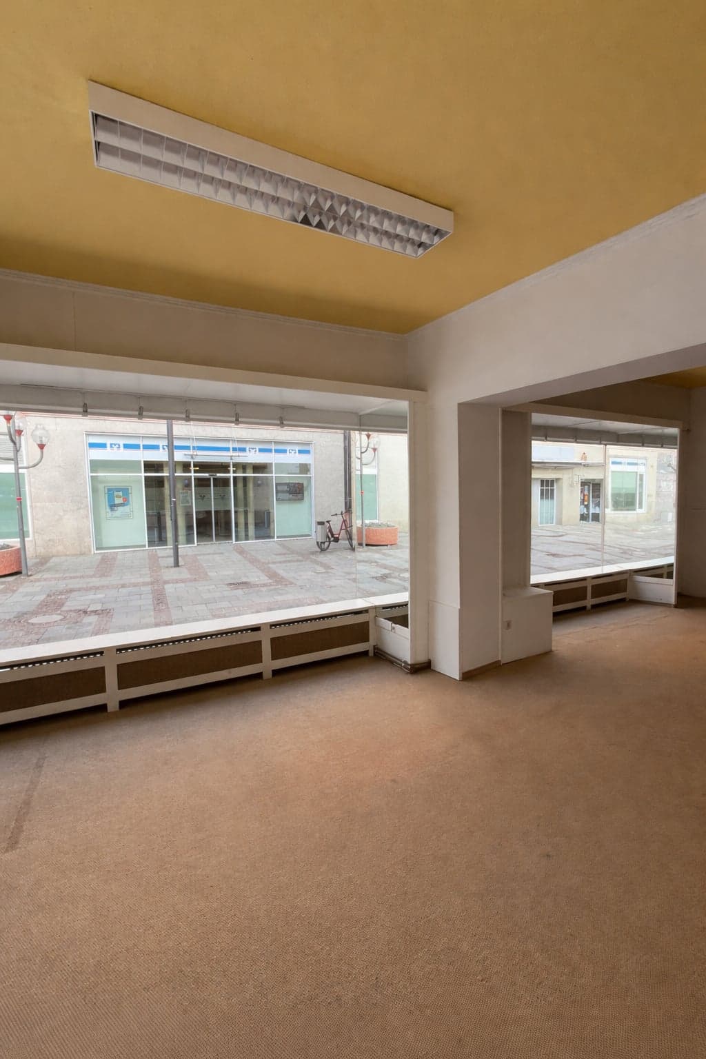 Blick zur Fußgängerzone