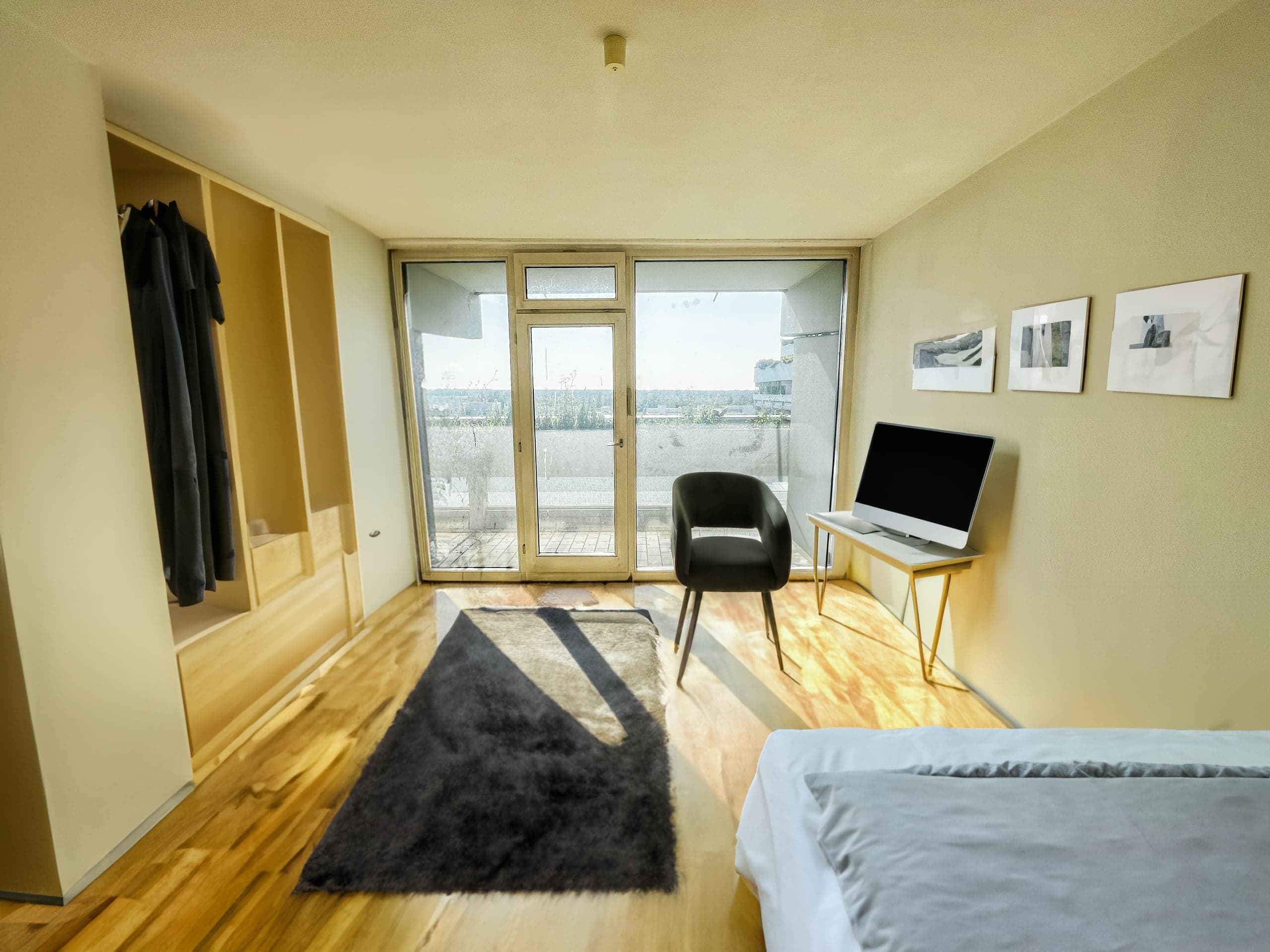 Schlafzimmer (Beispiel Staged)