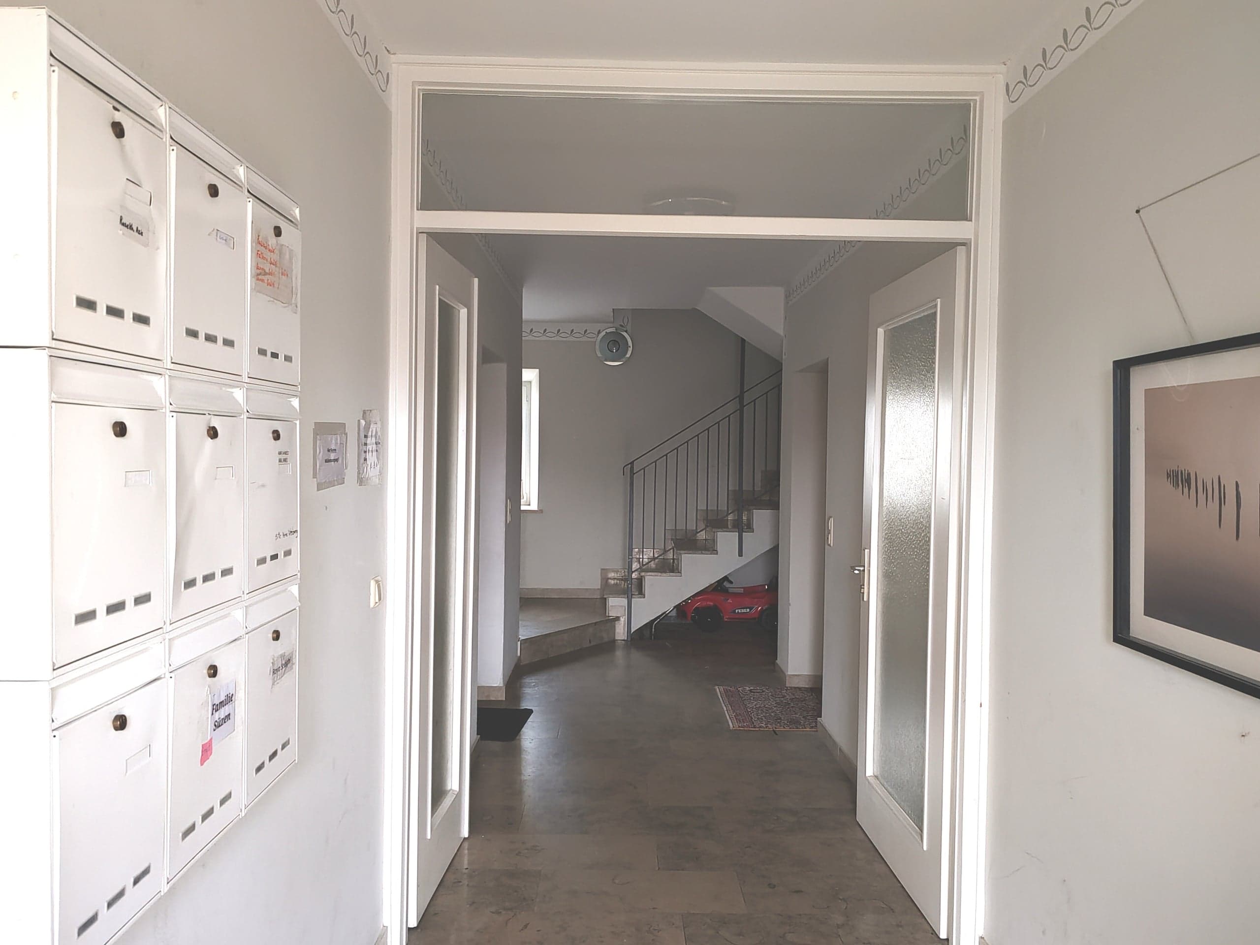 Eingang ins Haus