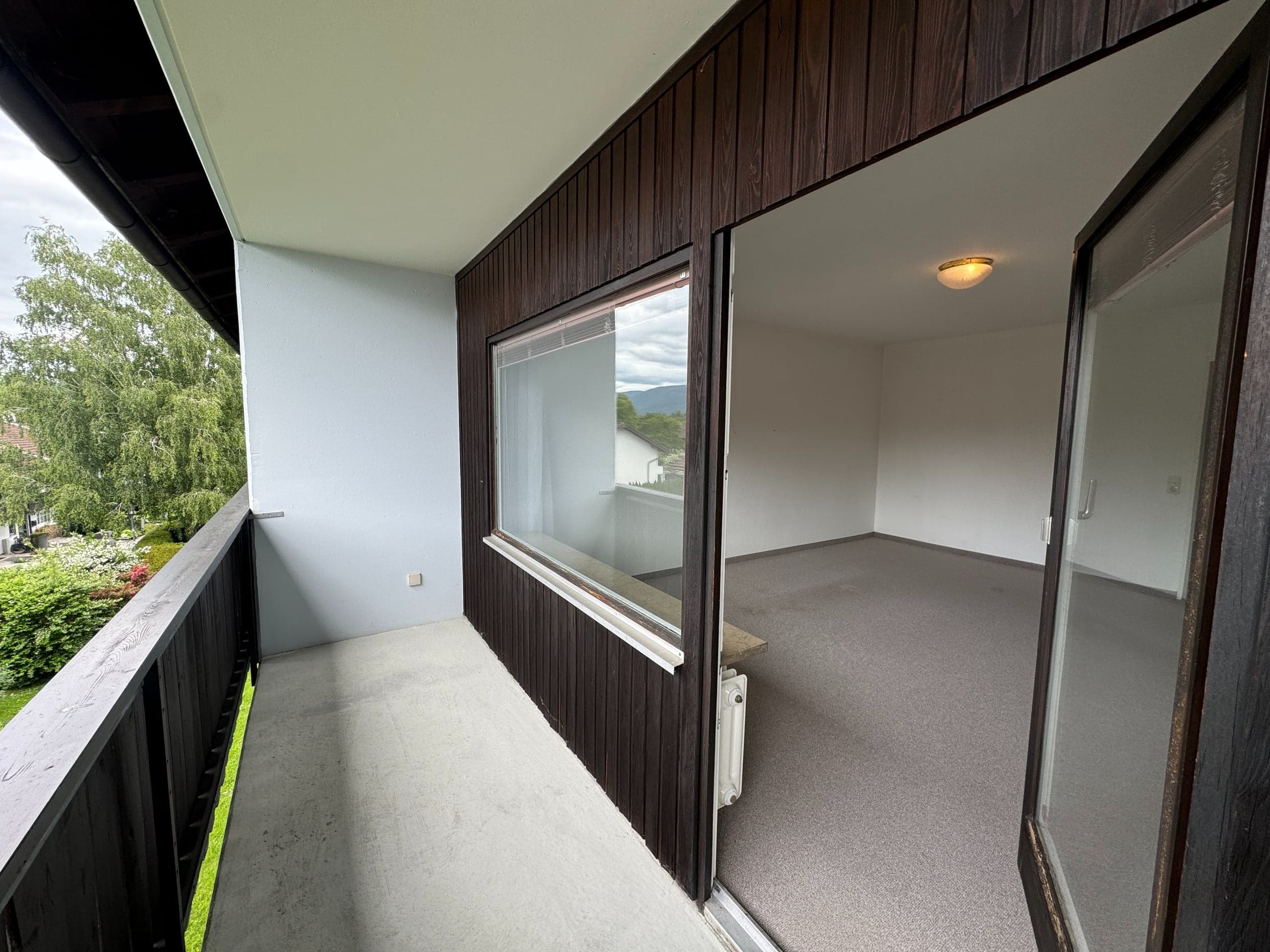 Süd-Ost Balkon