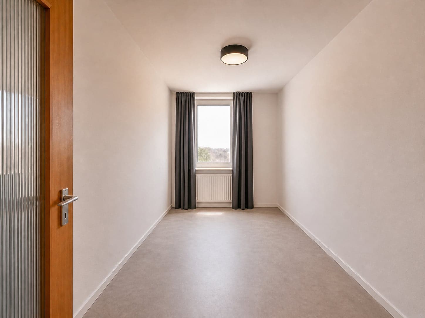 Schlafzimmer klein (KI Leer)