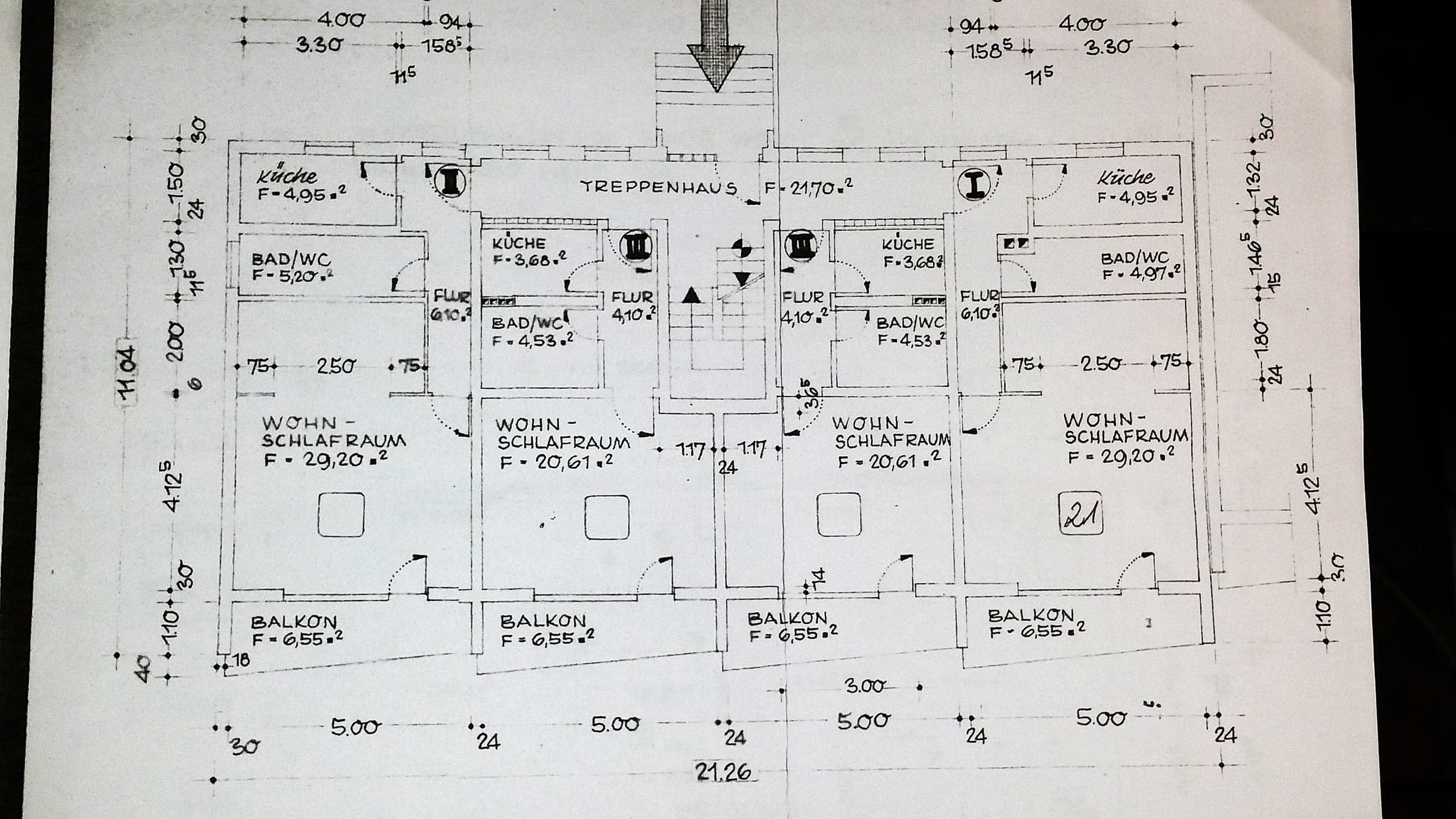 Grundrisspläne Wohnung 21