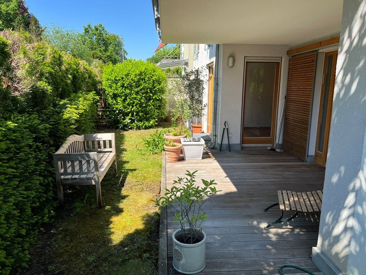 Terrasse zum Verweilen und Genießen
