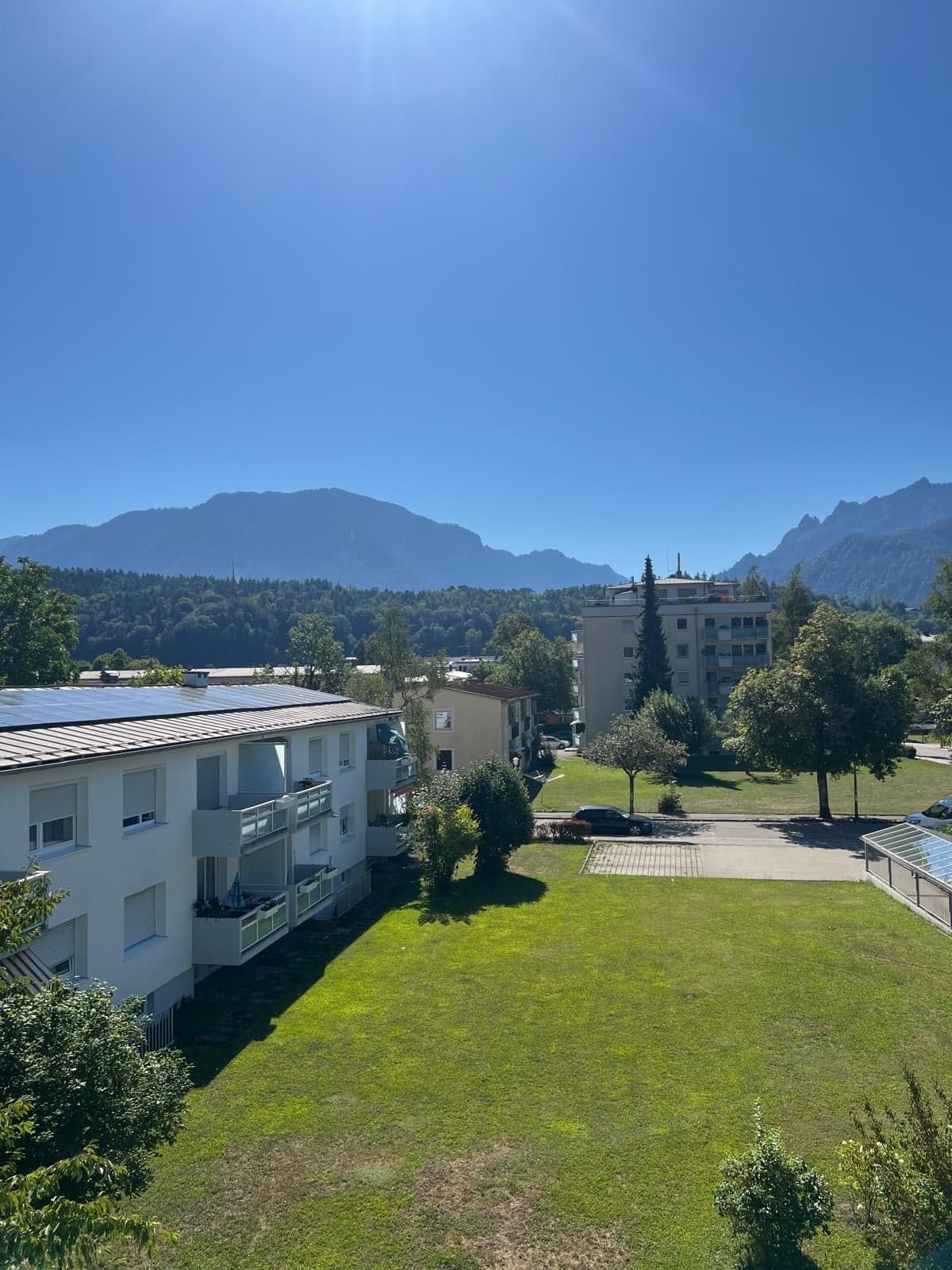 Ausblick v. Balkon