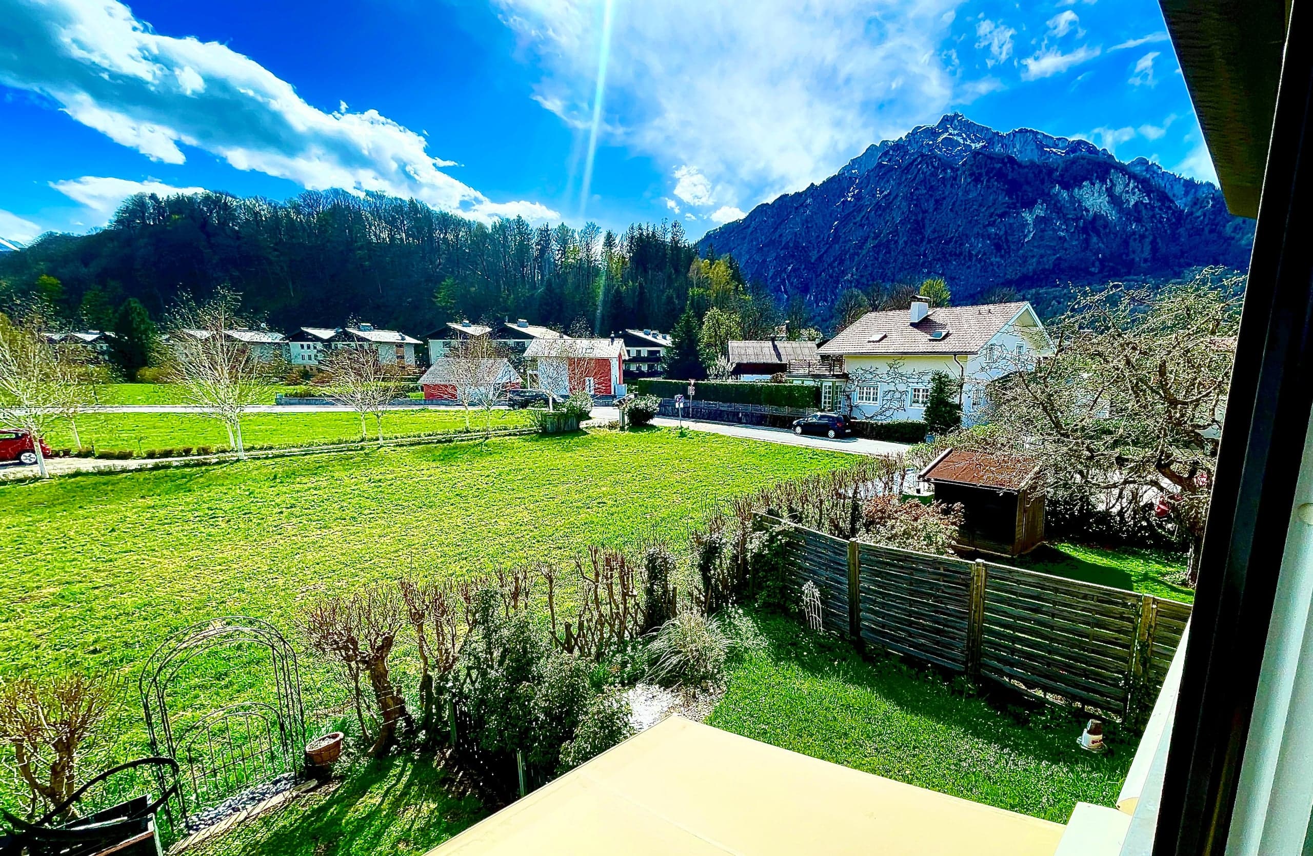 Blick zum Untersberg