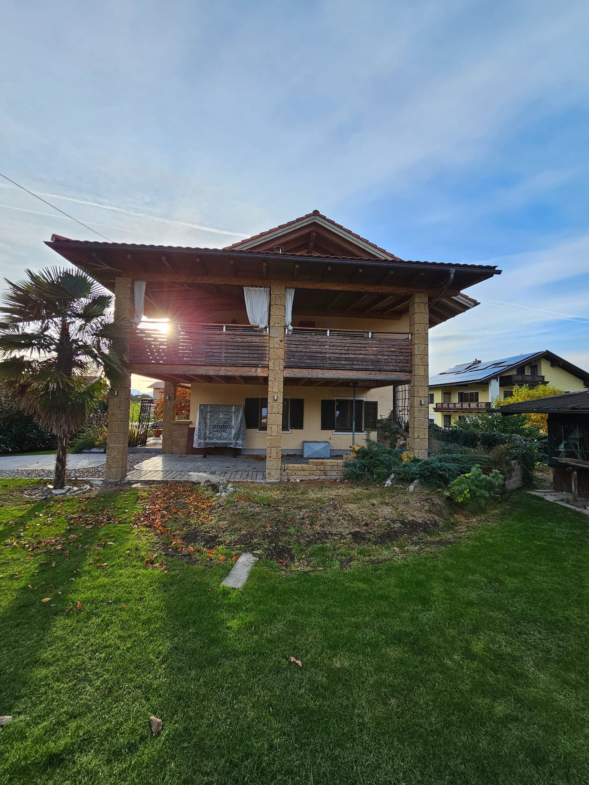 Haus mit Loggia