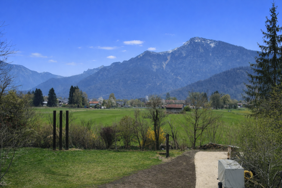 Ausblick vom Grundst�ck aus Einfamilienhaus Bad Reichenhall