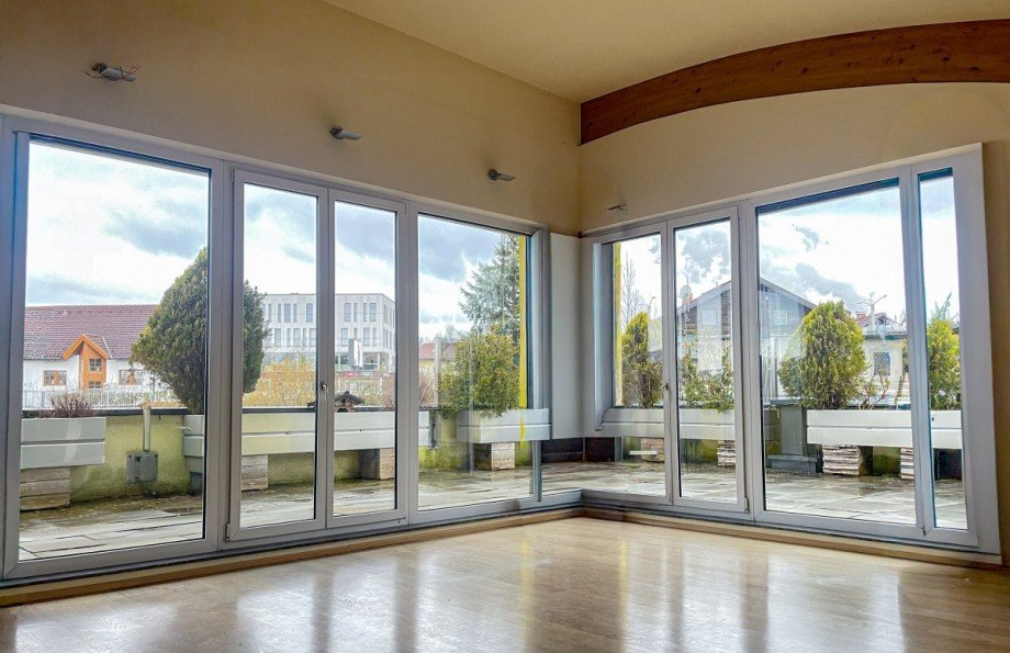 Wohnzimmer Dachgeschosswohnung Salzburg