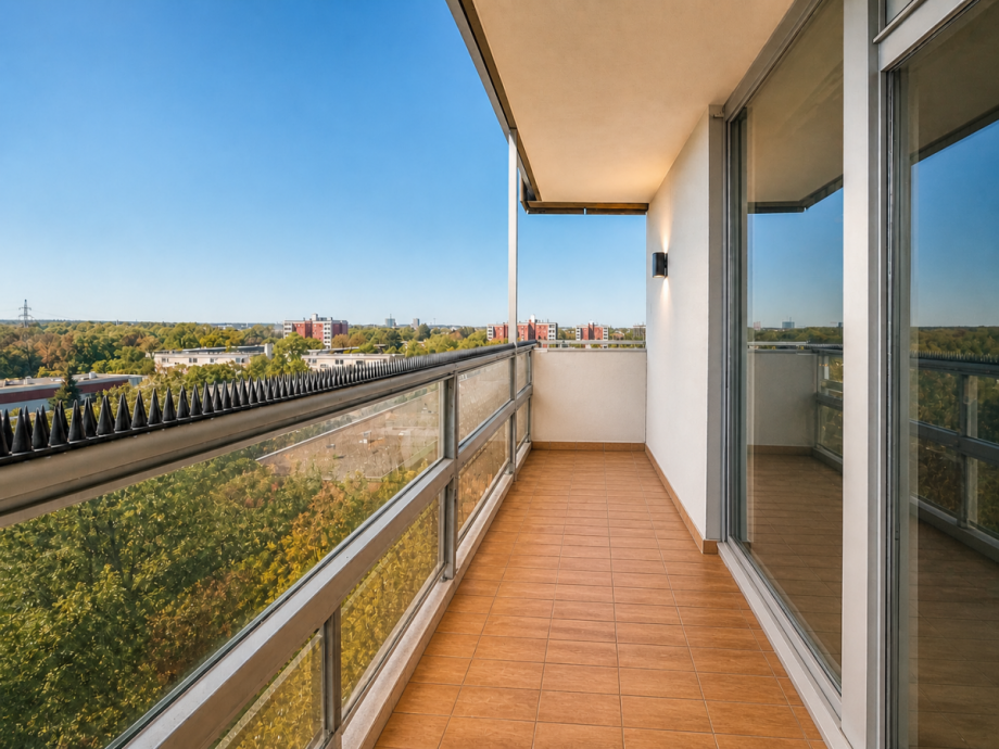 Balkon (Leer) Etagenwohnung M�nchen