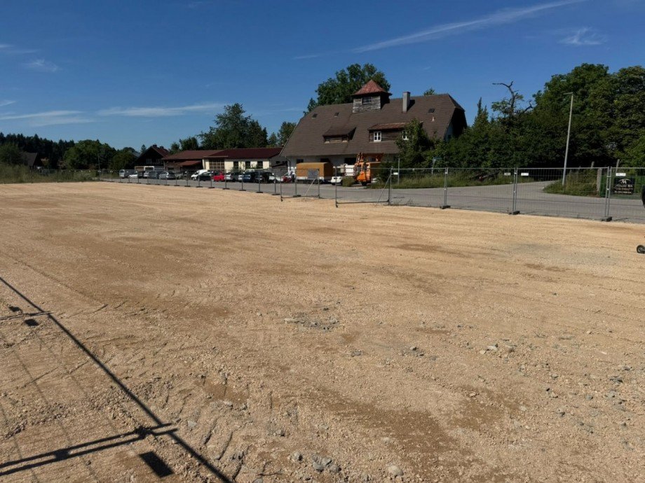 Gesamtansicht des Grundst�cks Gewerbegrundst�ck Laufen