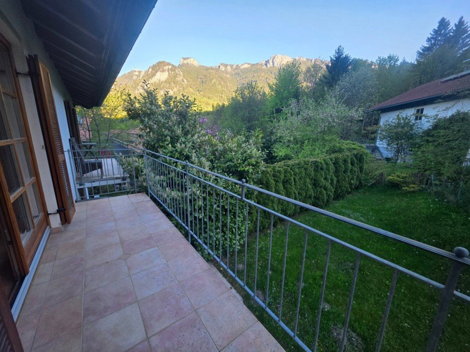 Balkon Reihenhaus Aschau im Chiemgau