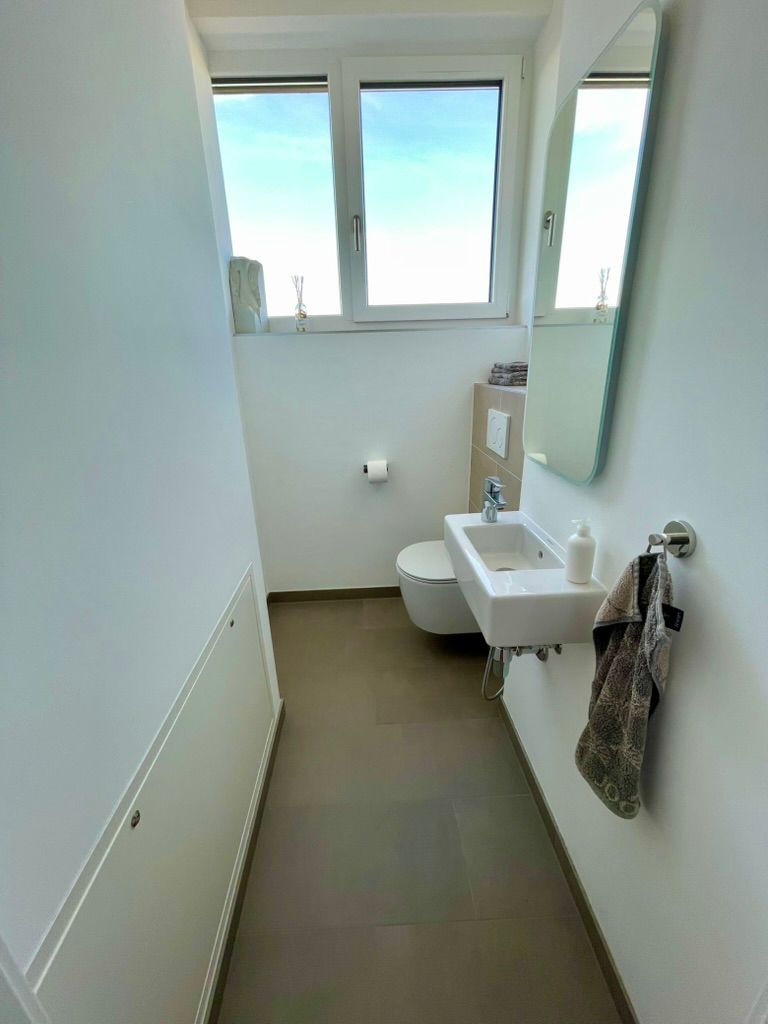 G�ste WC Terrassenwohnung Freilassing