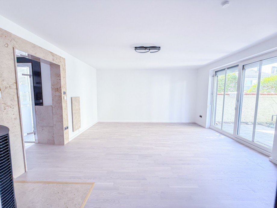 Wohnzimmer Erdgeschosswohnung M�nchen