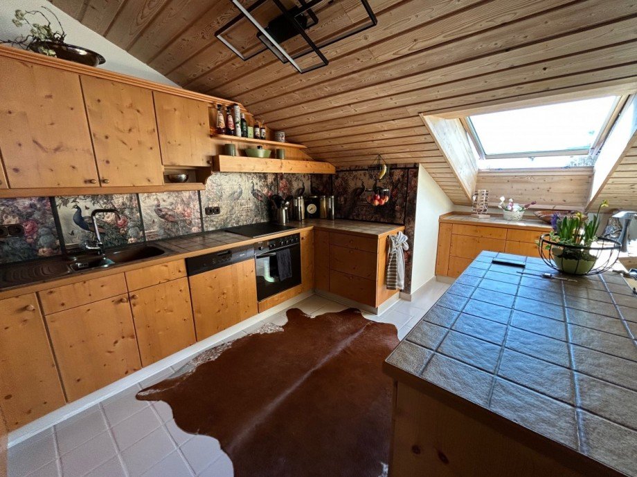 K�che Dachgeschosswohnung Ainring