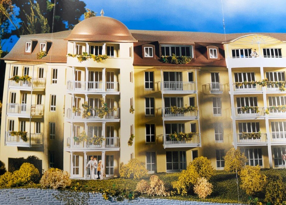 Modellansicht Etagenwohnung Bad Reichenhall