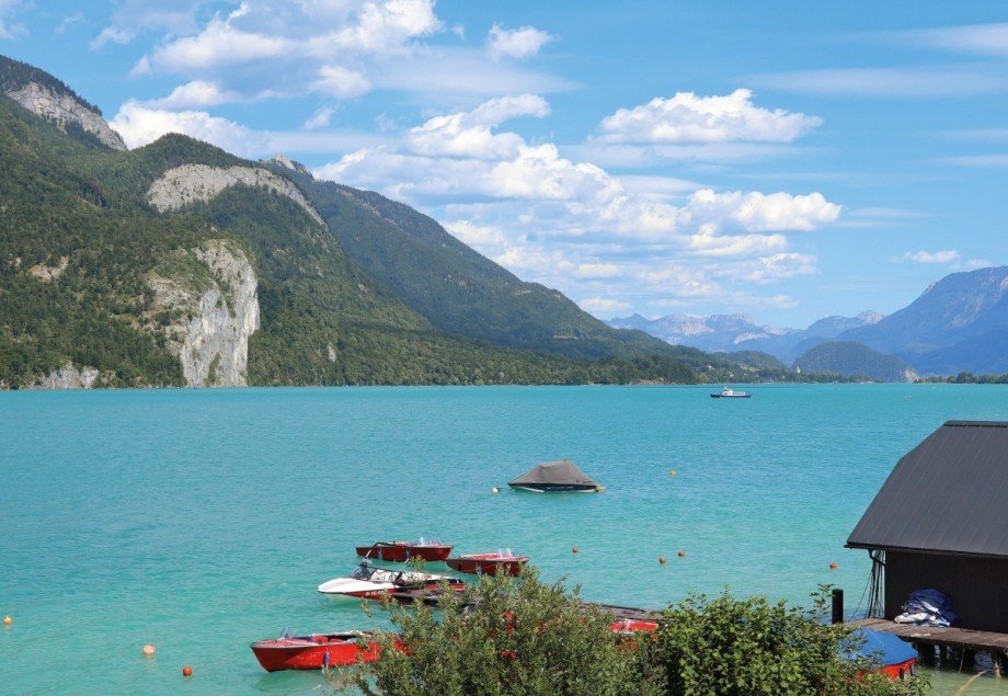 Wolfgangsee - einfach nur paradiesisch sch�n ... Einfamilienhaus Sankt Gilgen