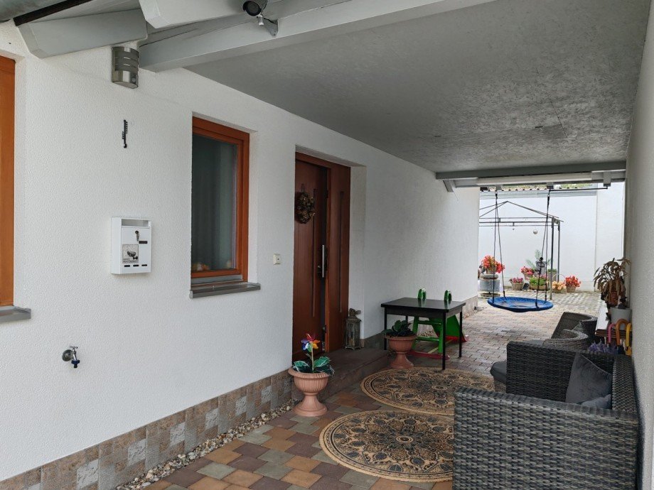 Eingangsbereich au�en Einfamilienhaus T�ging am Inn