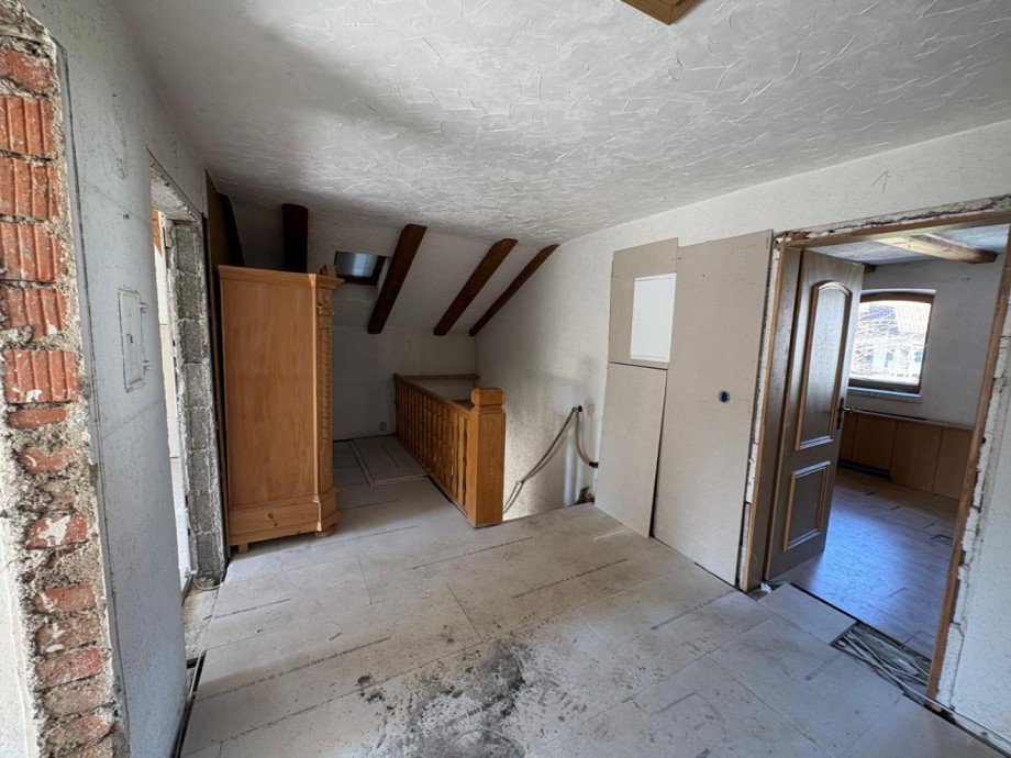 Flur_DG_Treppenhaus Einfamilienhaus Inzell