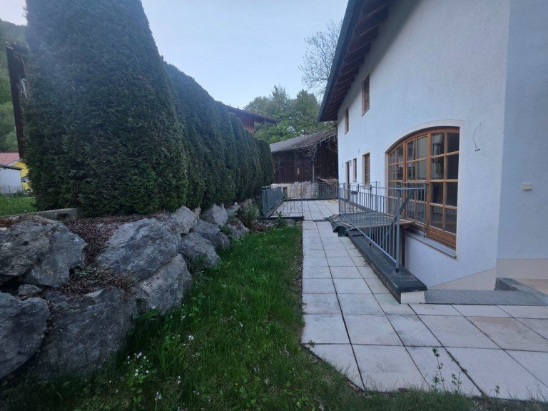 Gartenbereich Aschau im Chiemgau Reihenhaus Reihenhaus-Perle nahe Chiemsee & Kampenwand