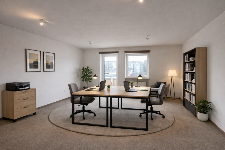 B�roraum_virtuell m�bliert Ainring B�rofl�che Ihr eigenes B�ro. Ruhe. Struktur. Eine repr�sentative Adresse.