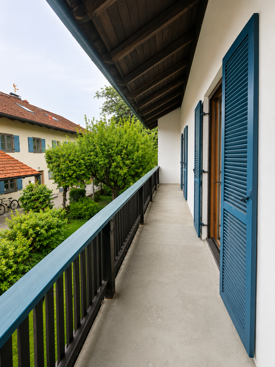 Balkon Zweifamilienhaus Frasdorf