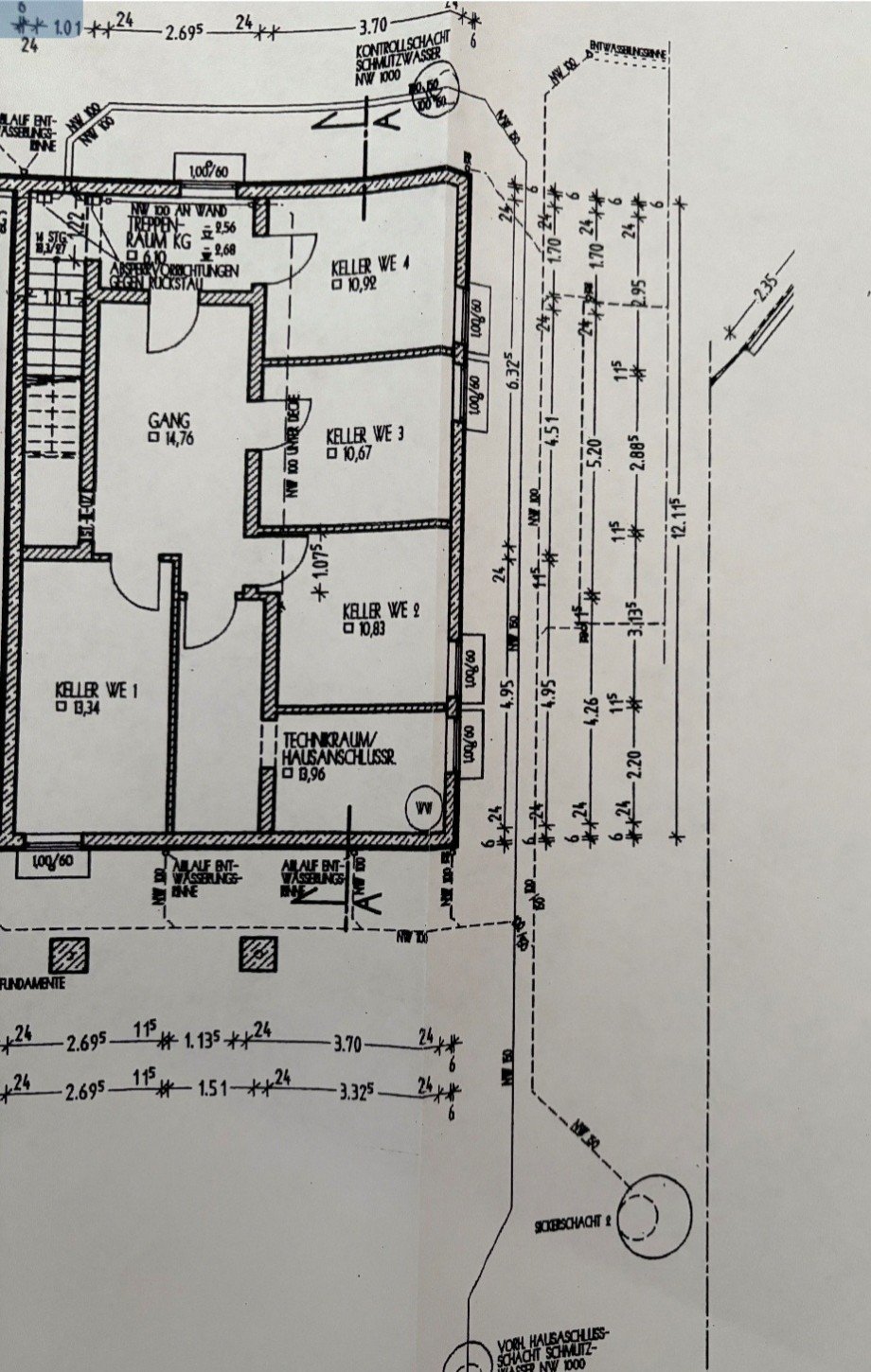 Grundriss Erdgeschosswohnung Burgkirchen