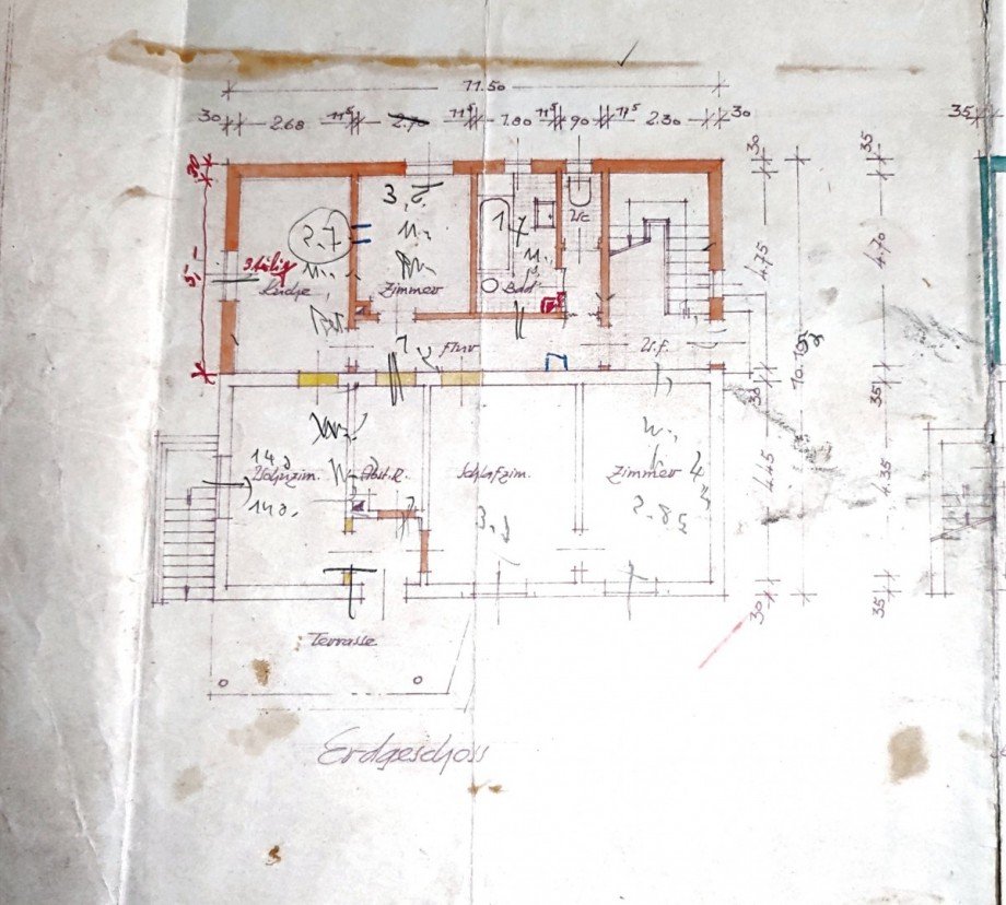 Grundrisse EG Einfamilienhaus Burgkirchen an der Alz