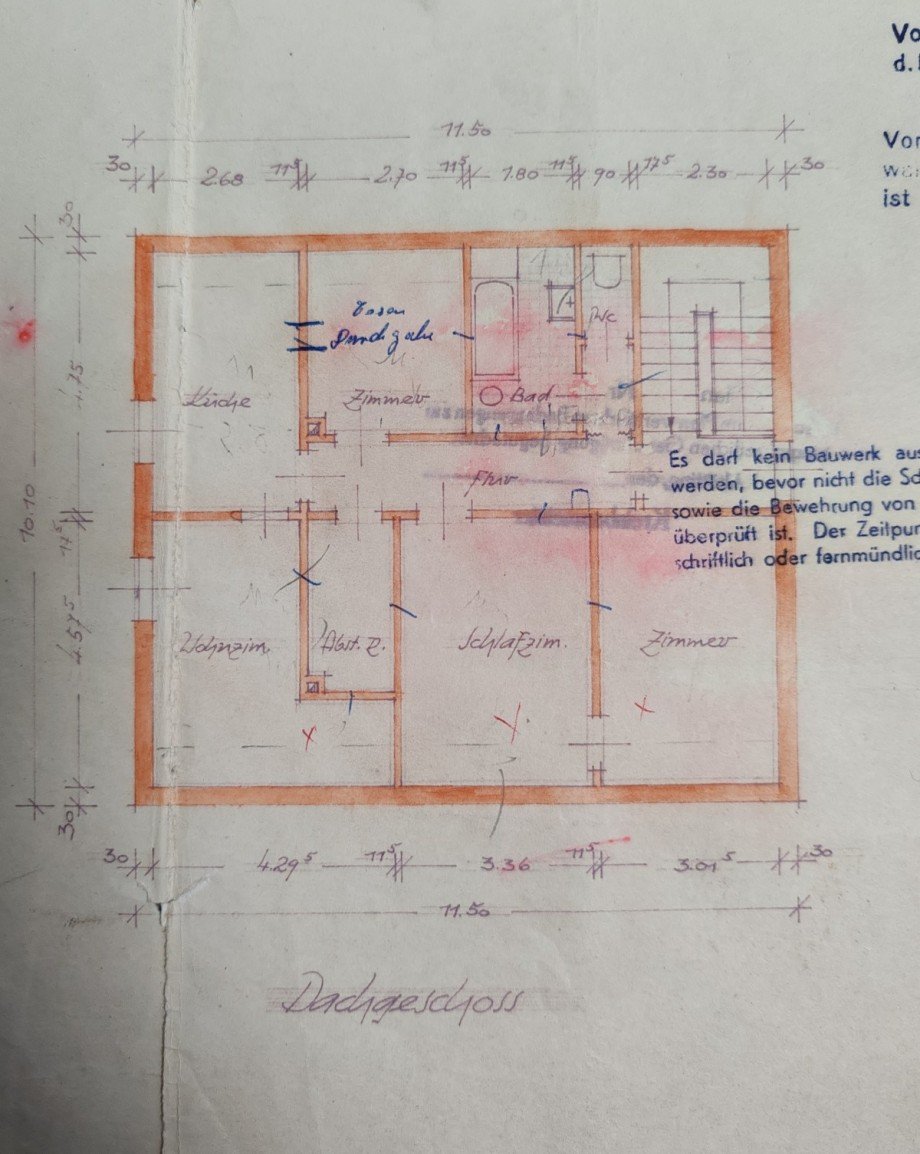 Grundrisse 1. OG Einfamilienhaus Burgkirchen an der Alz