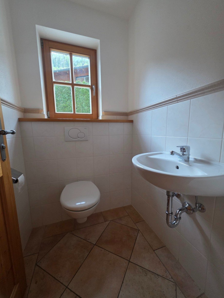 G�ste WC Reihenhaus Aschau im Chiemgau
