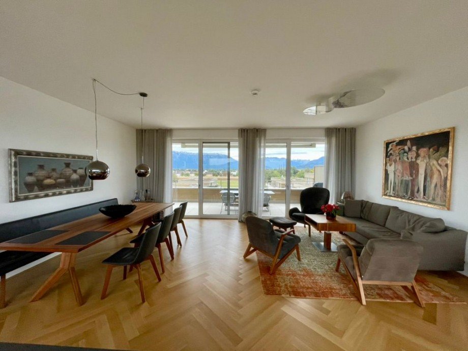 Livingroom Terrassenwohnung Freilassing