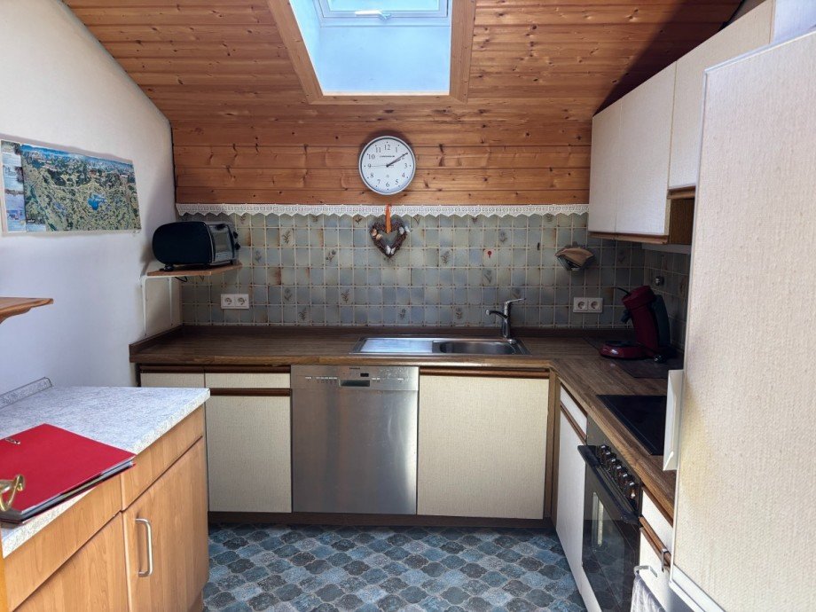 K�che Dachgeschosswohnung Unterw�ssen