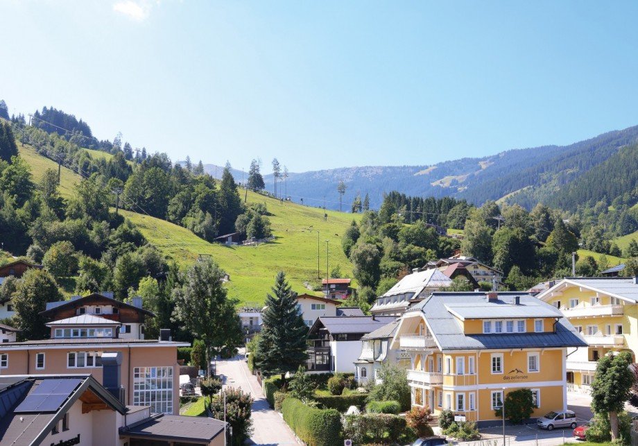 Ebenbergbahn - Ausblick vom Westbalkon Wohnung Zell am See