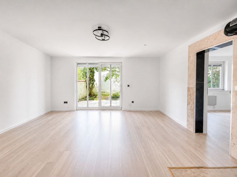 Wohnzimmer Erdgeschosswohnung M�nchen