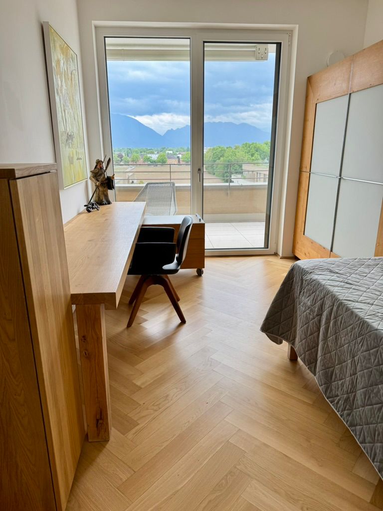 Schlafzimmer 2 Terrassenwohnung Freilassing
