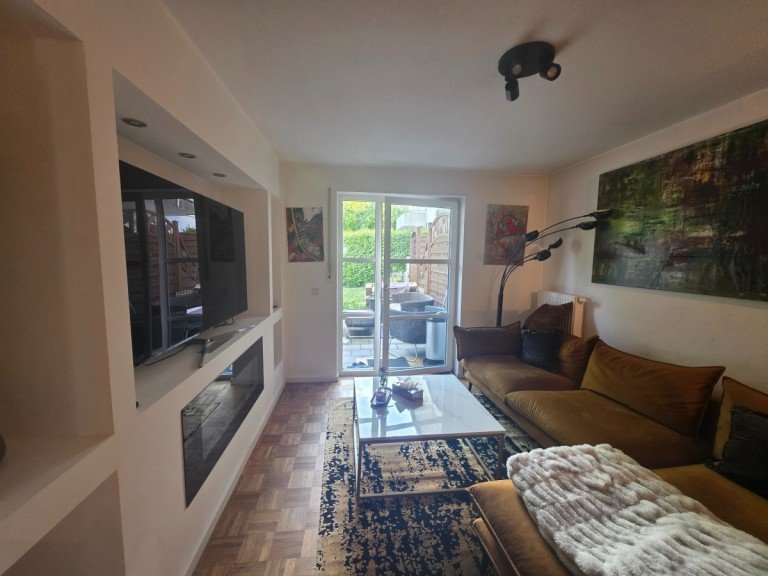 Wohnzimmer Wasserburg am Inn Maisonettewohnung Viel Platz, viel Gr�n: 4-Zimmer-Maisonette mit Gartenidylle