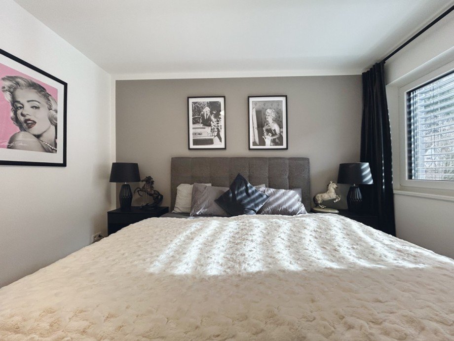 helles Schlafzimmer Wohnung Glanegg