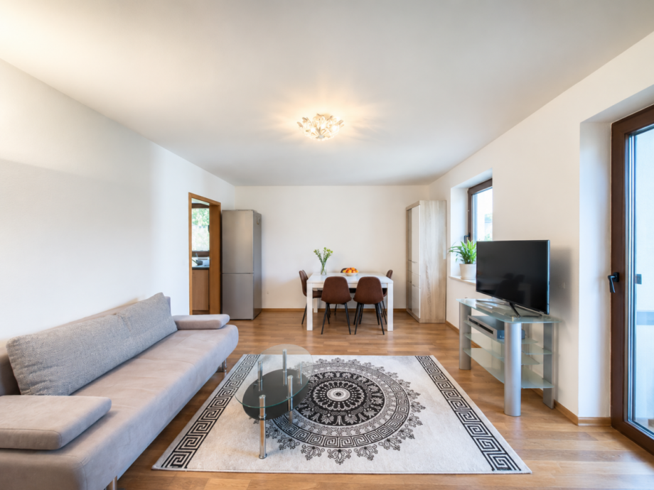 Wohnzimmer Etagenwohnung M�nchen