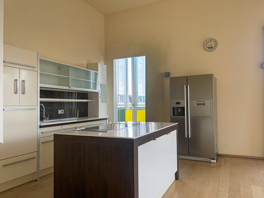 K�che Dachgeschosswohnung Salzburg