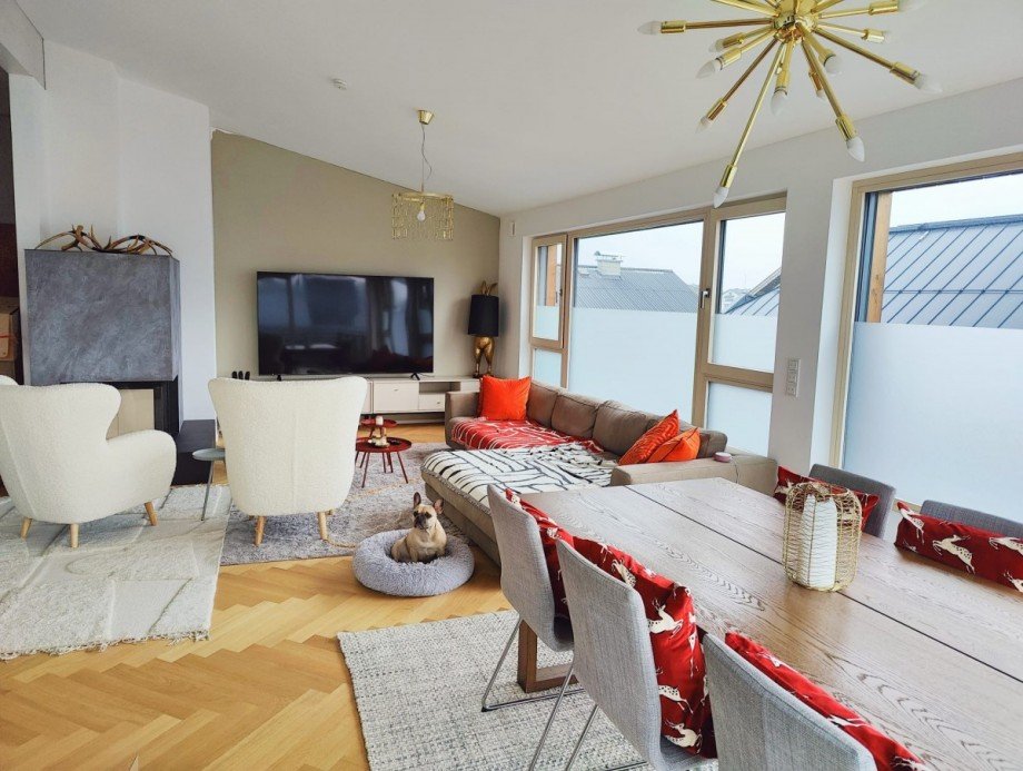 Wohnraum Penthousewohnung Koppl