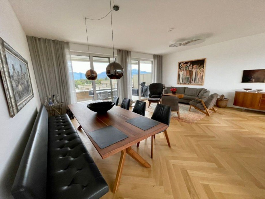 Livingroom Terrassenwohnung Freilassing