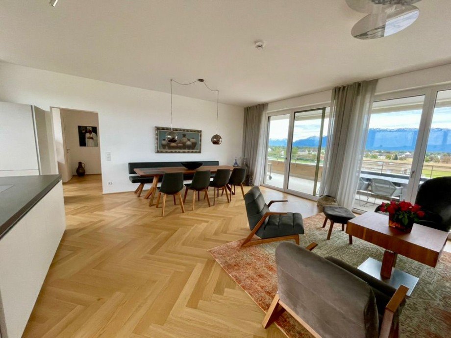 Livingroom Terrassenwohnung Freilassing